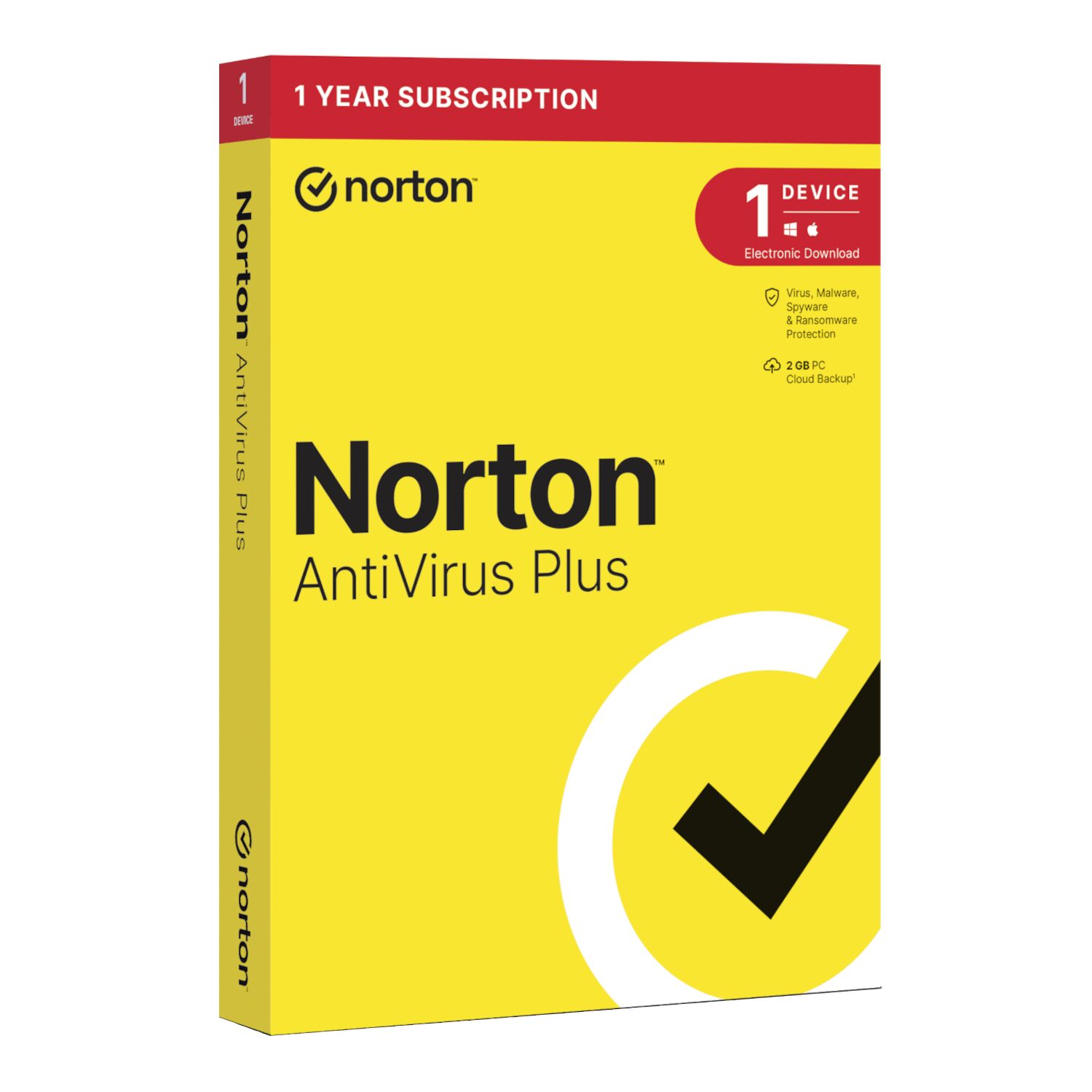 Norton AntiVirus Plus 2GB - 1 Device (Physical Package)